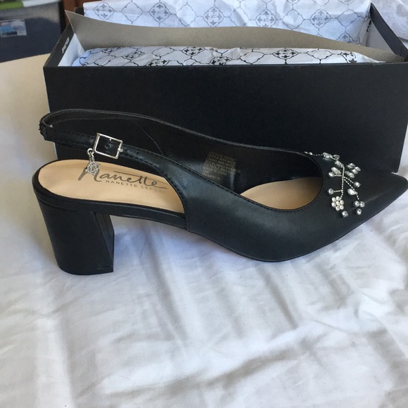 Nanette Lepore pump with sparkly embellishments - Picture 3 of 5